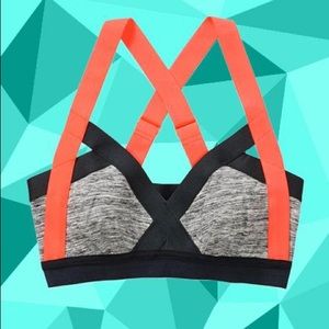 Aritzia Bralette with neon detail